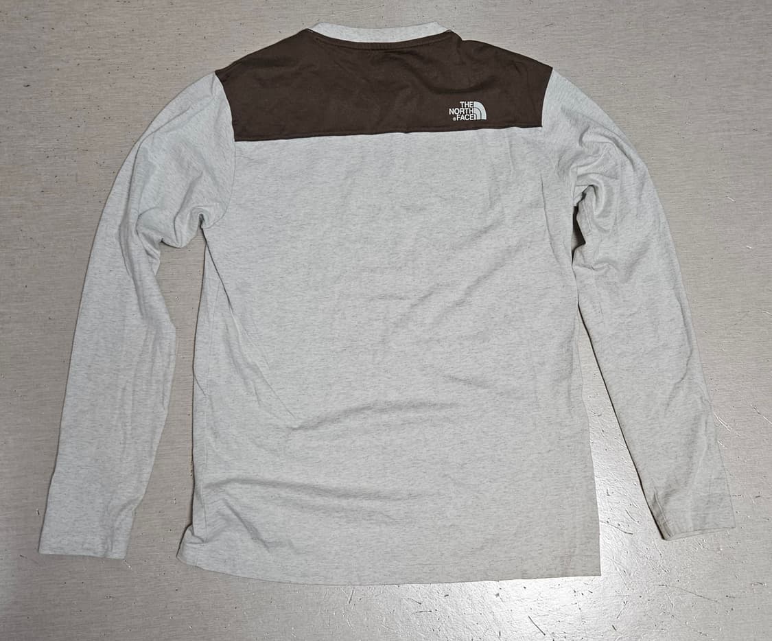🤎노스페이스 롱슬리브XL/오트밀 브라운 상품이미지5