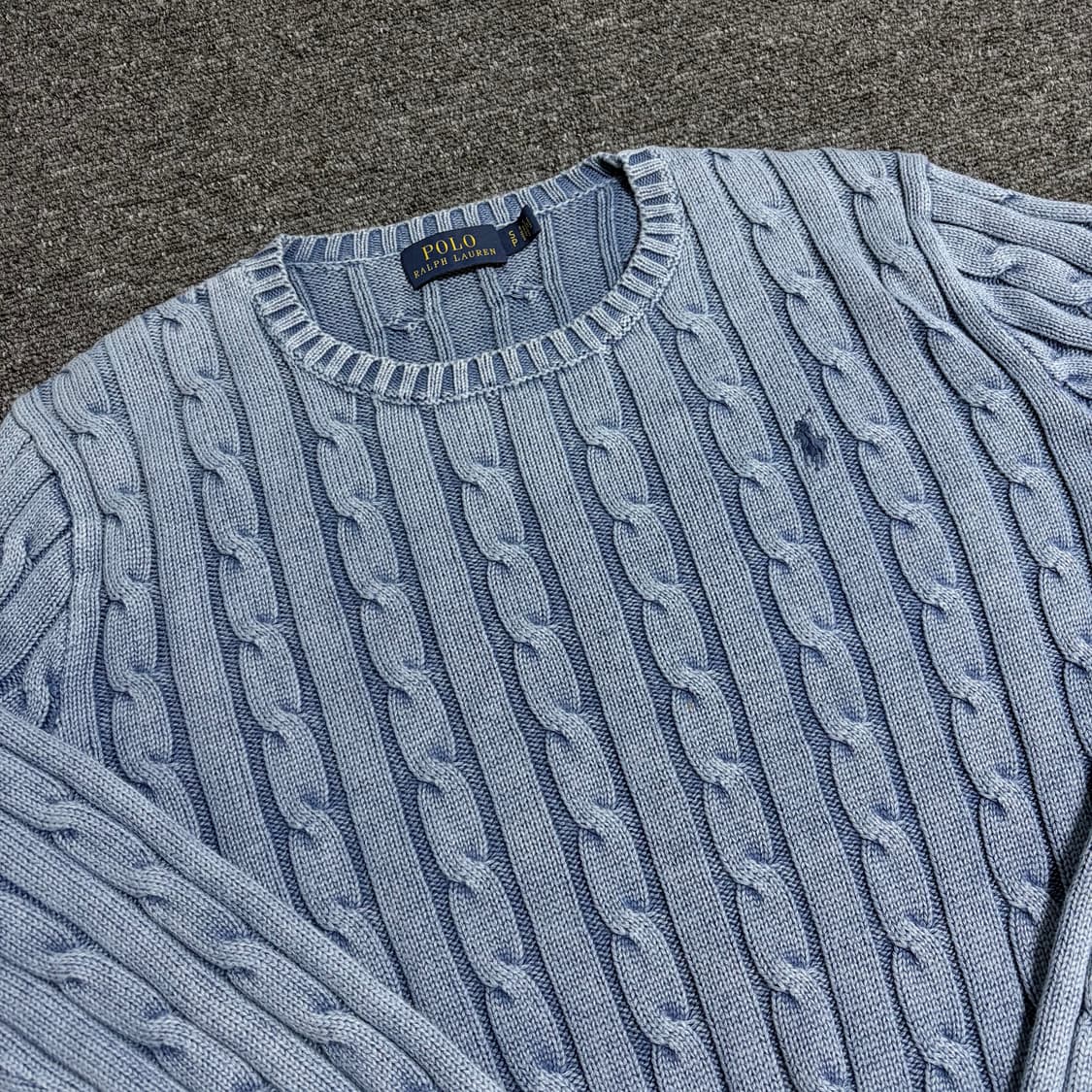 폴로 랄프로렌 꽈배기 니트 상품이미지3