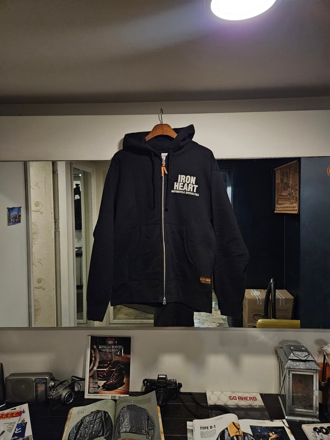 IRON HEART 집업후드 상품이미지1