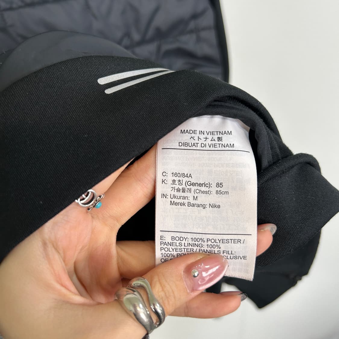 나이키 써마핏 패딩 러닝점퍼 여성 M 상품이미지4