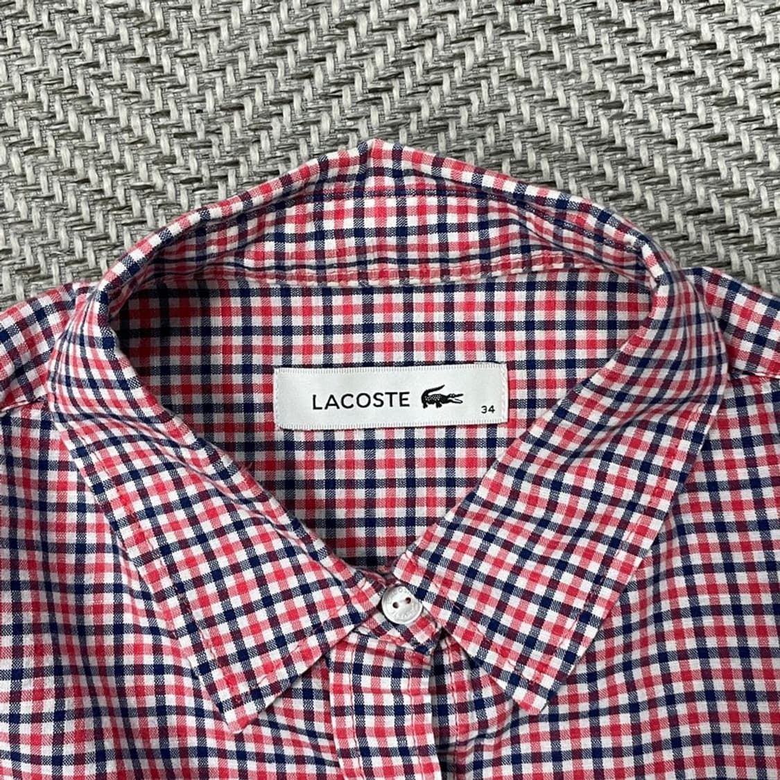 라코스테 체크 셔츠 v0076 상품이미지7