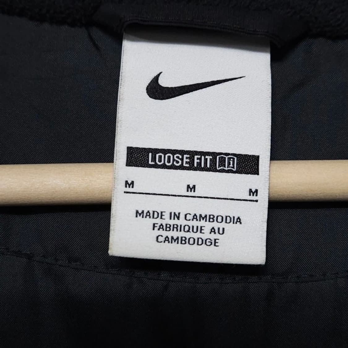 100)NIKE 나이키 롱패딩 블랙 리펠 파크 CW6156-010 상품이미지7