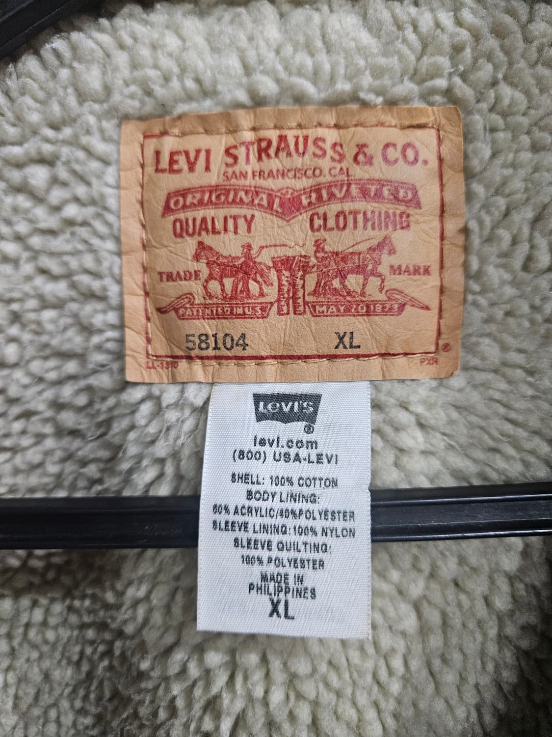 리바이스 라이트블루 남성 100~105 데님자켓  상품이미지3