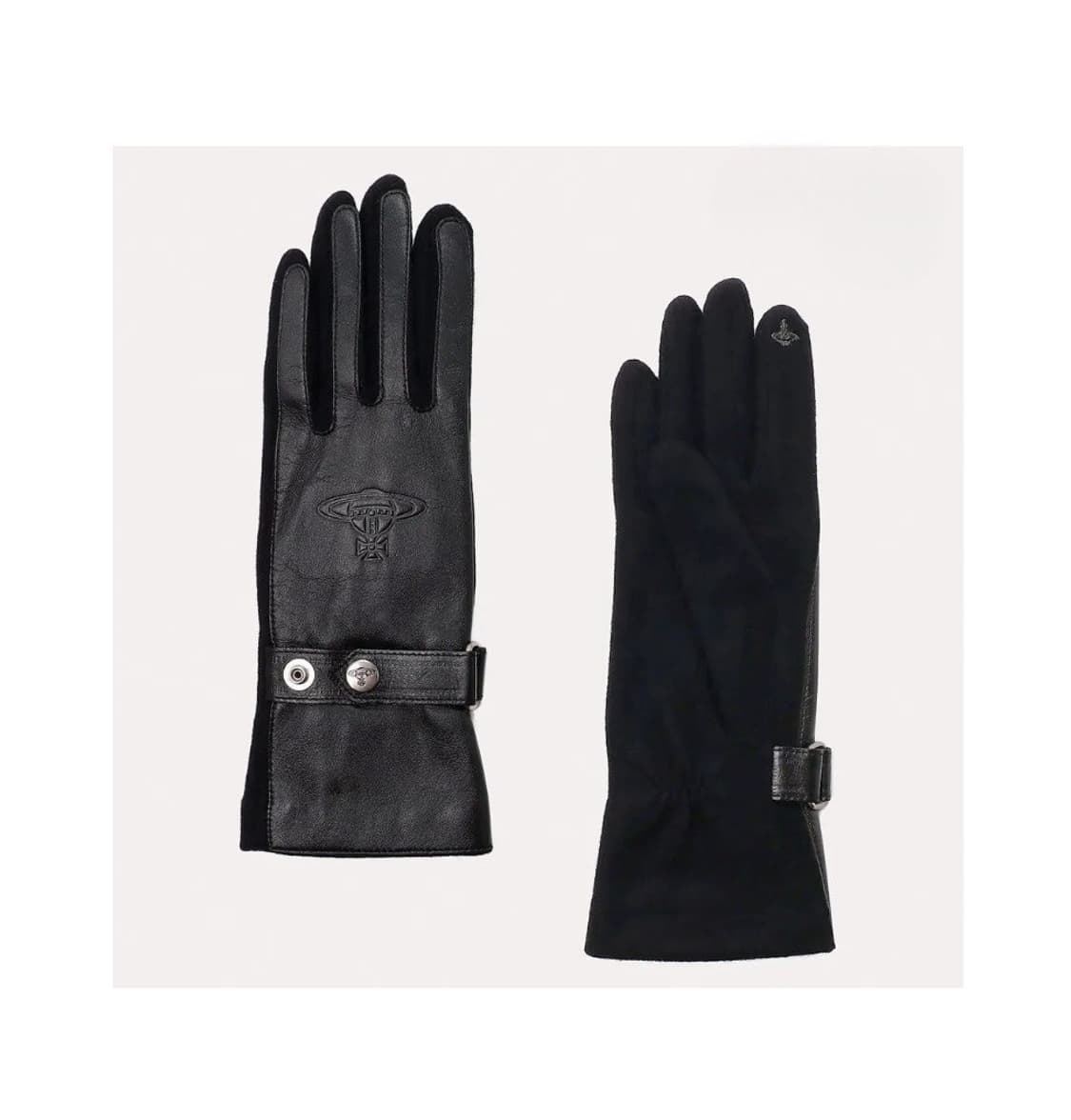 비비안웨스트우드 orb 가죽 벨트 장갑 블랙 (새상품) 상품이미지1