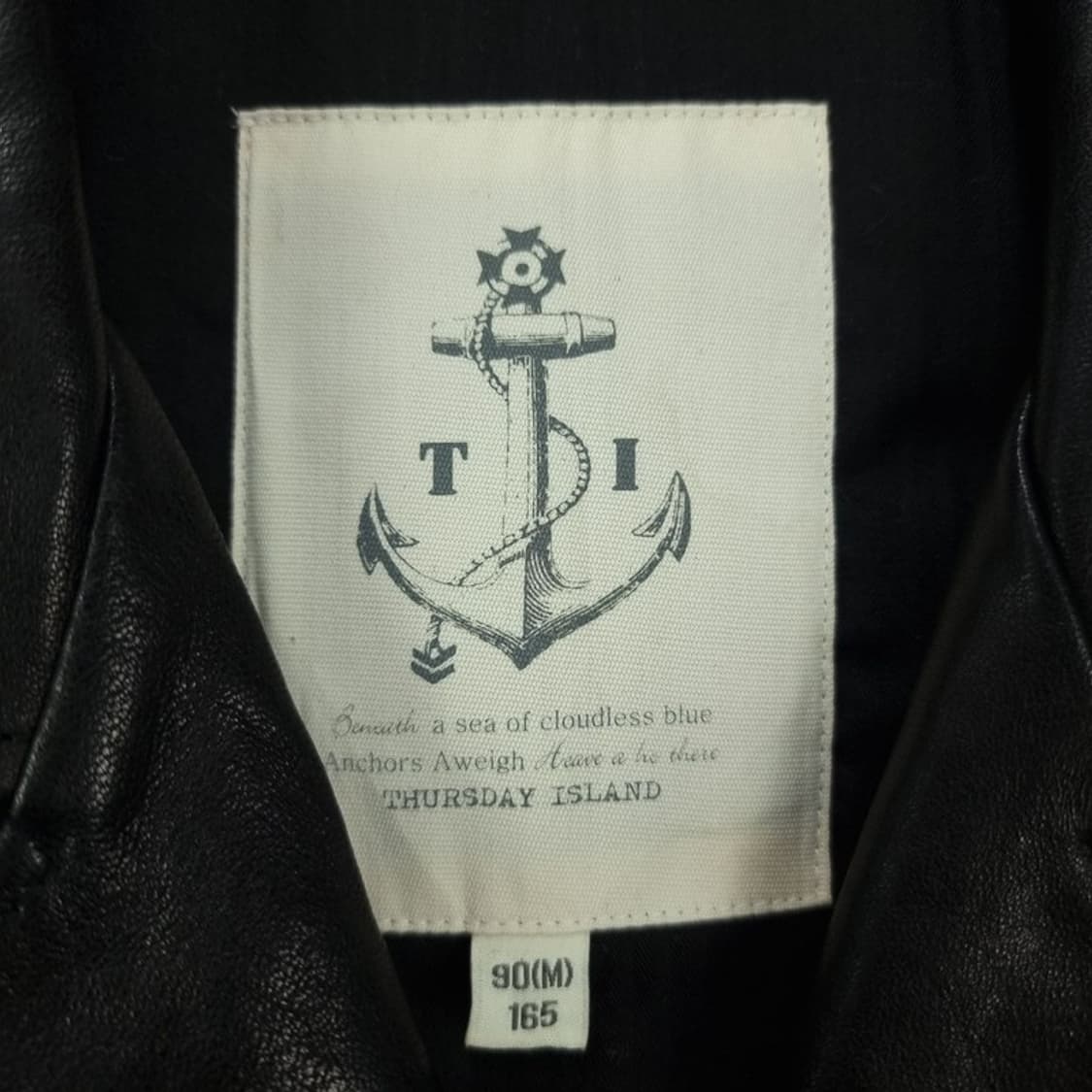 [써스데이아일랜드] 리얼 램스킨 후리스 소매 라이더 자켓 M18668 상품이미지8