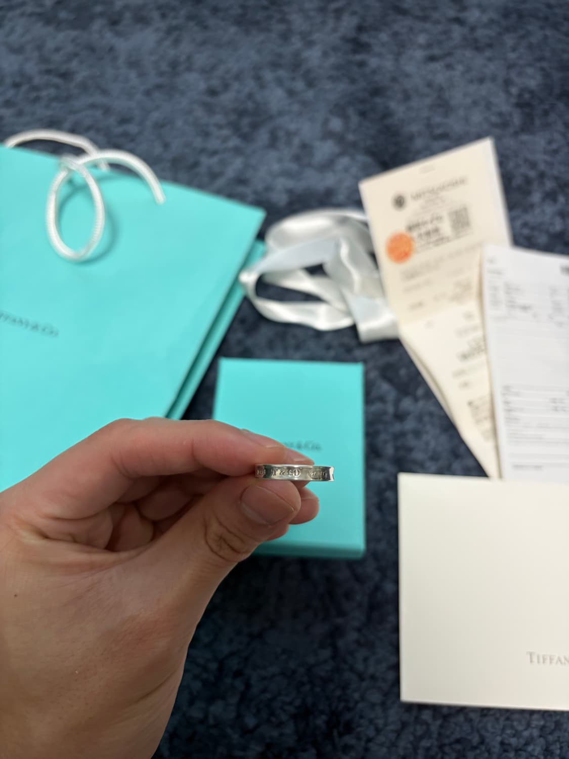 티파니앤코 1837 실버링 7호 상품이미지1