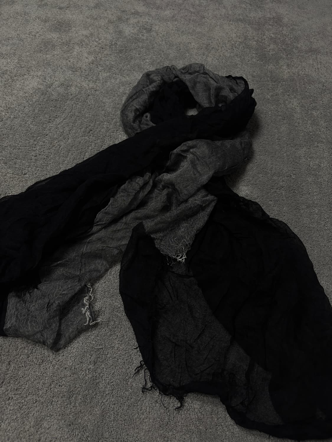 Vintage minimal grunge mood scarf 상품이미지2