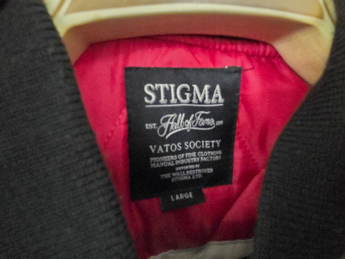 스티그마 바토스 소사이어티 패치 봄버 자켓 라지 상품이미지3