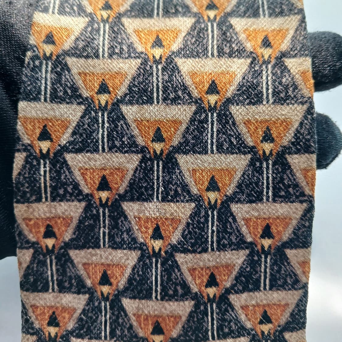 에르메네질도 제냐 실크 브라운 넥타이 9.3cm B등급 A18674
 상품이미지5