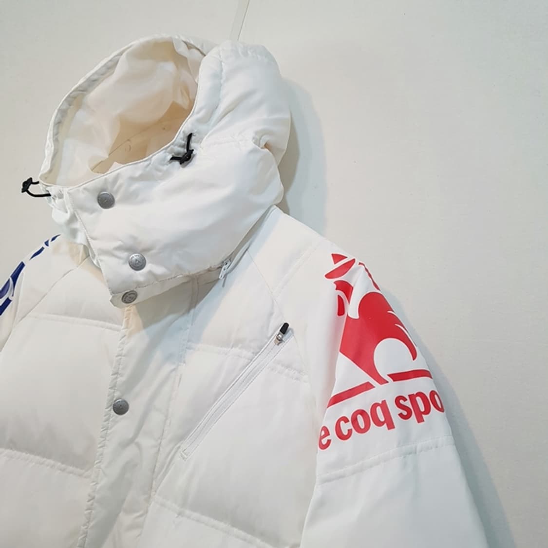 르꼬끄 다운 롱 패딩 화이트 상품이미지2