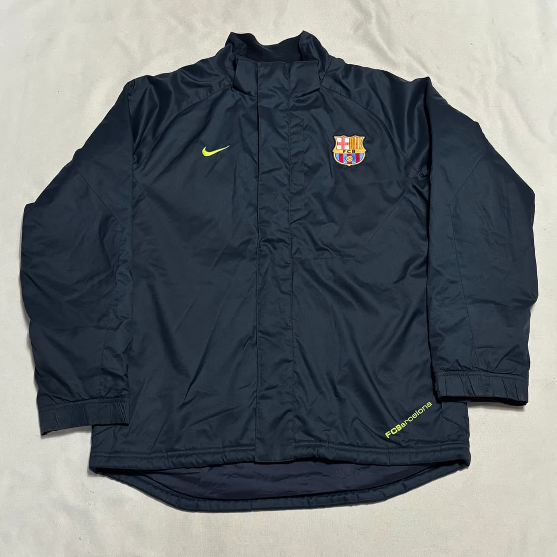 M 나이키 바르셀로나 네이비 나일론 점퍼 상품이미지2