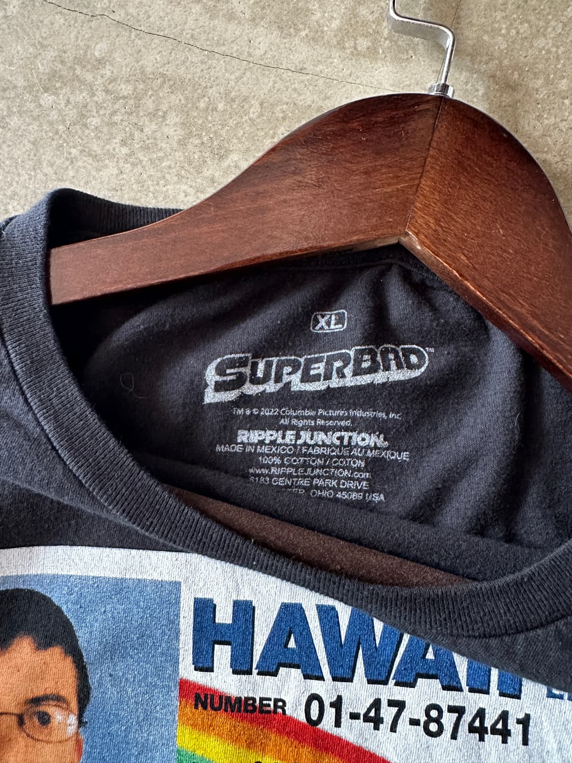 Superbad 맥러빈 면허증 그래픽 티셔츠 상품이미지5