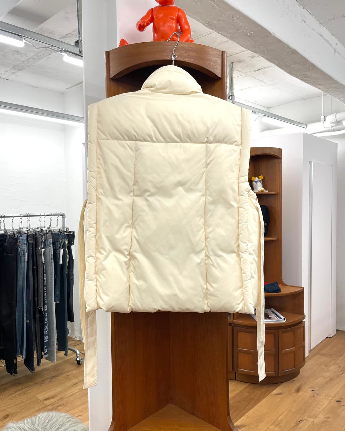 GANNI 가니 스트랩 다운 베스트 상품이미지7