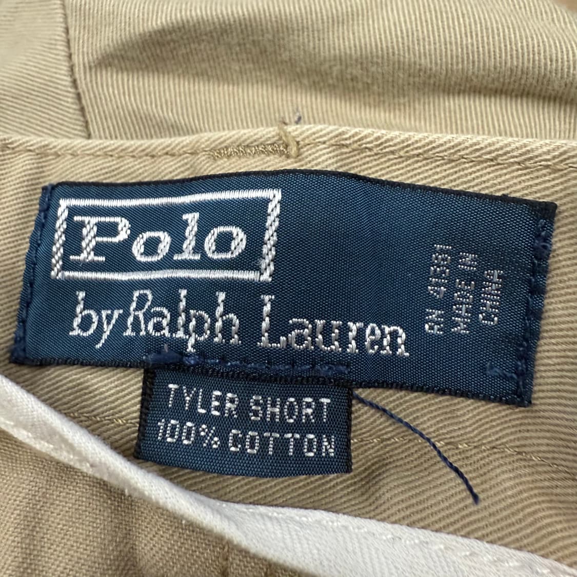 [정품/32] 폴로 랄프로렌 베이지색 주름 반바지 b15 상품이미지4