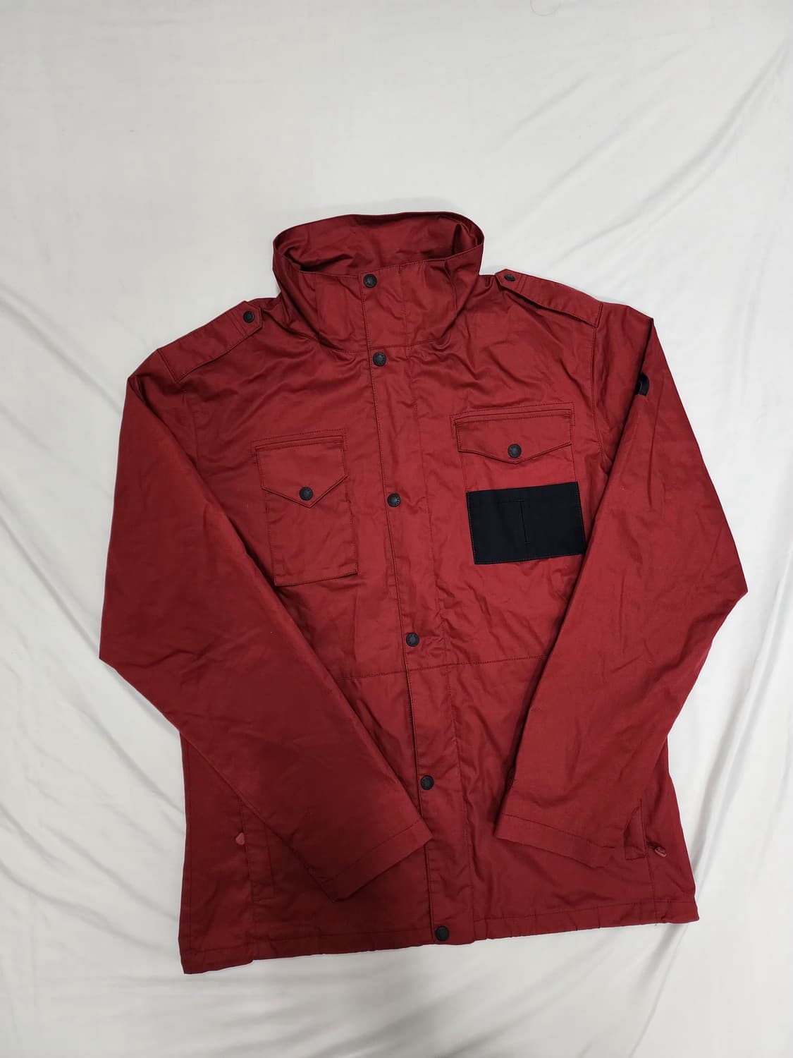 노스페이스 리엘 다크레드 바람막이 자켓 상품이미지1