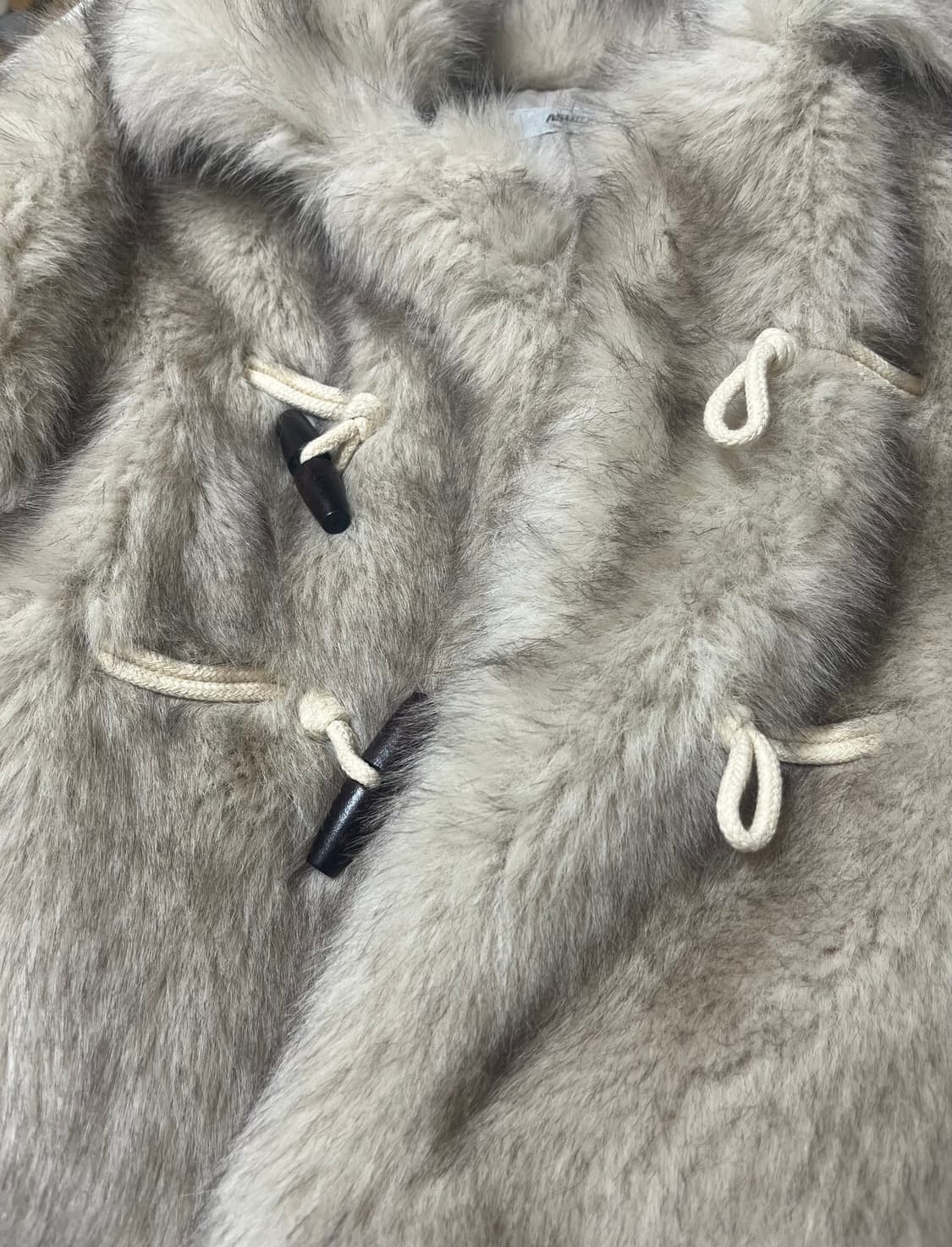 아수라 퍼자켓 asura toggle fur jacket 상품이미지3