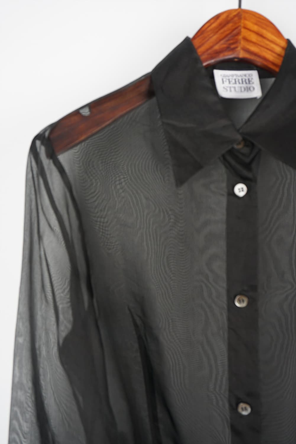 GIANFRANCO FERRE STUDIO seethrough shirt 상품이미지2