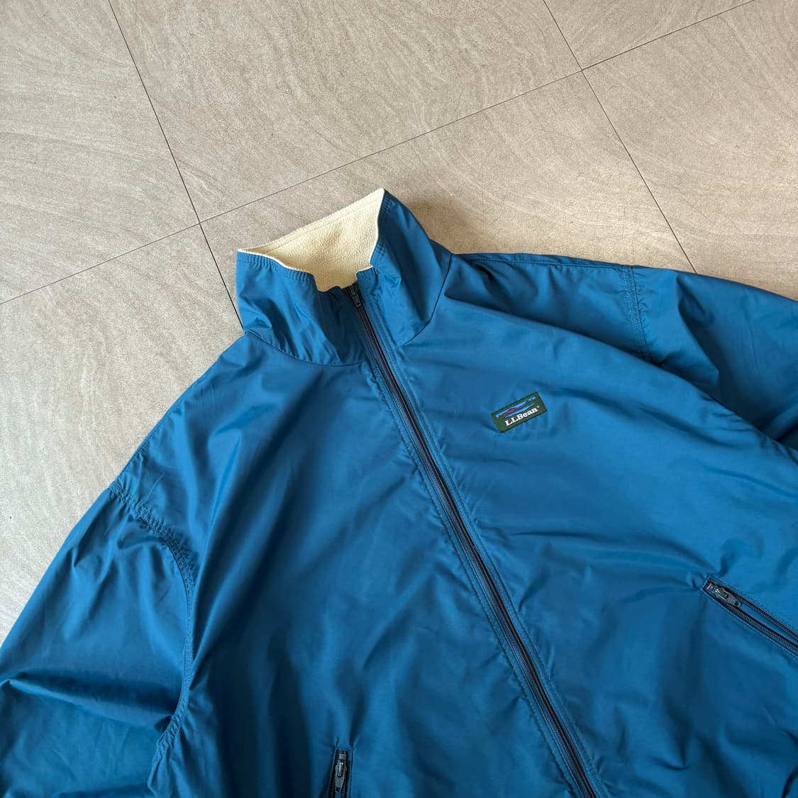 90s L.L.bean 90년대 엘엘빈 쓰리 시즌 블루 웜업 자켓 상품이미지2