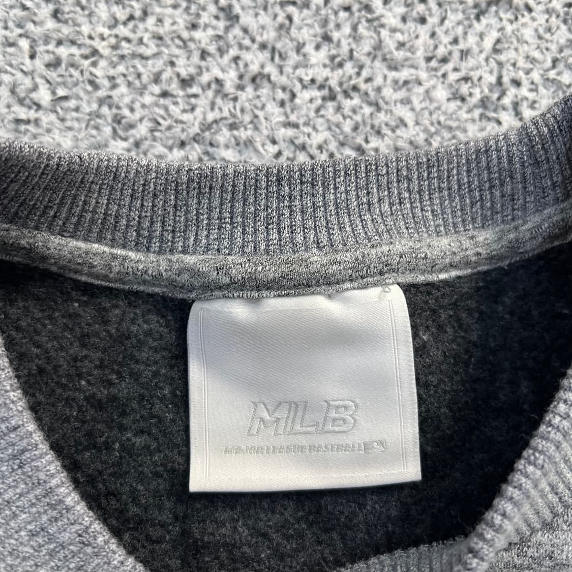 85 엠엘비 로고 긴팔 맨투맨 0320M 상품이미지2