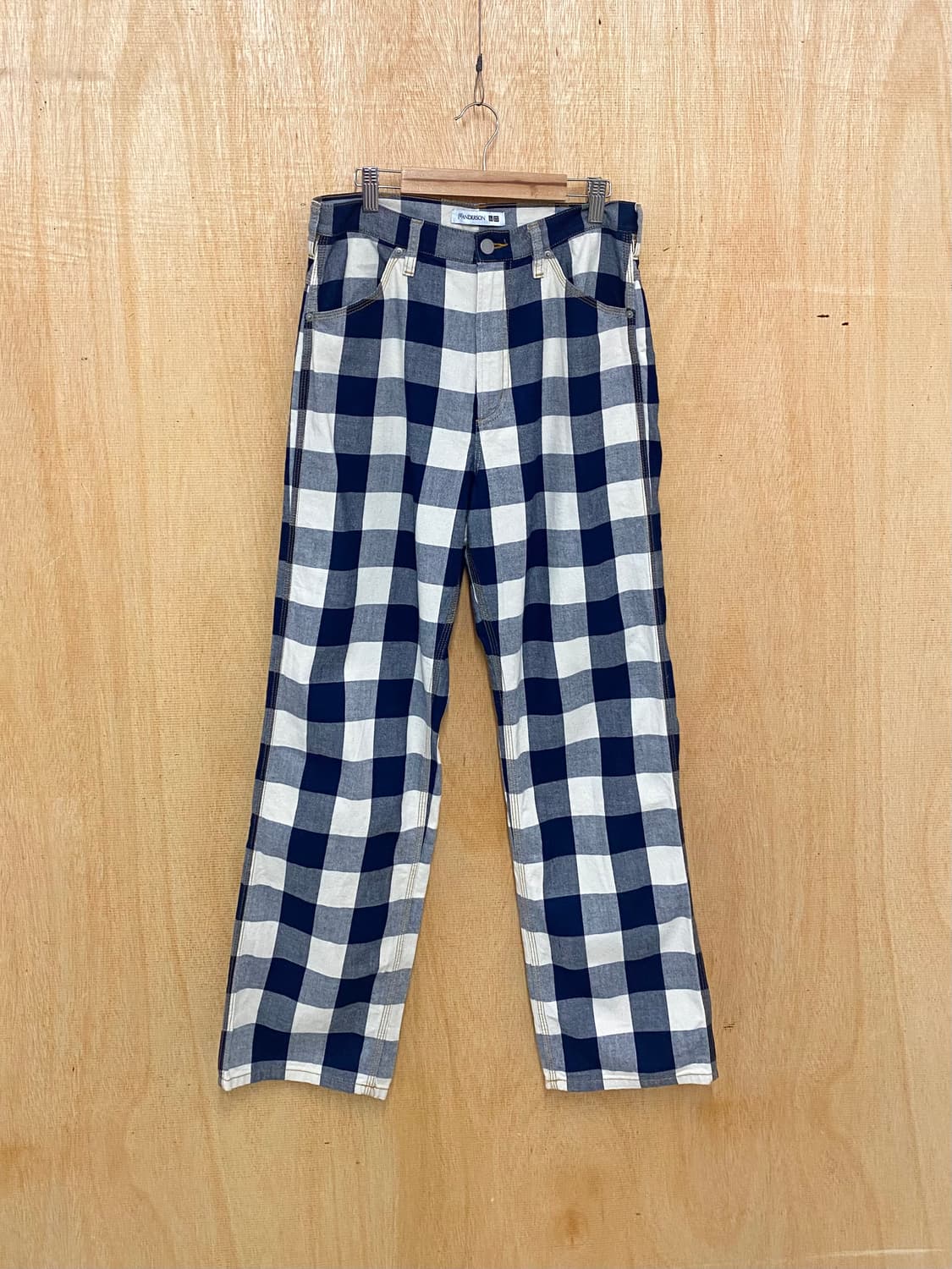JW ANDERSON x UNIQLO checker board pants 상품이미지3