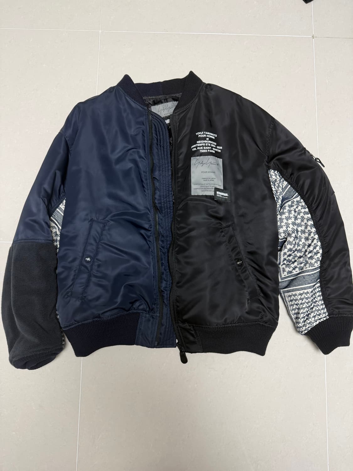 Yohji Yamamoto MA-1 상품이미지1