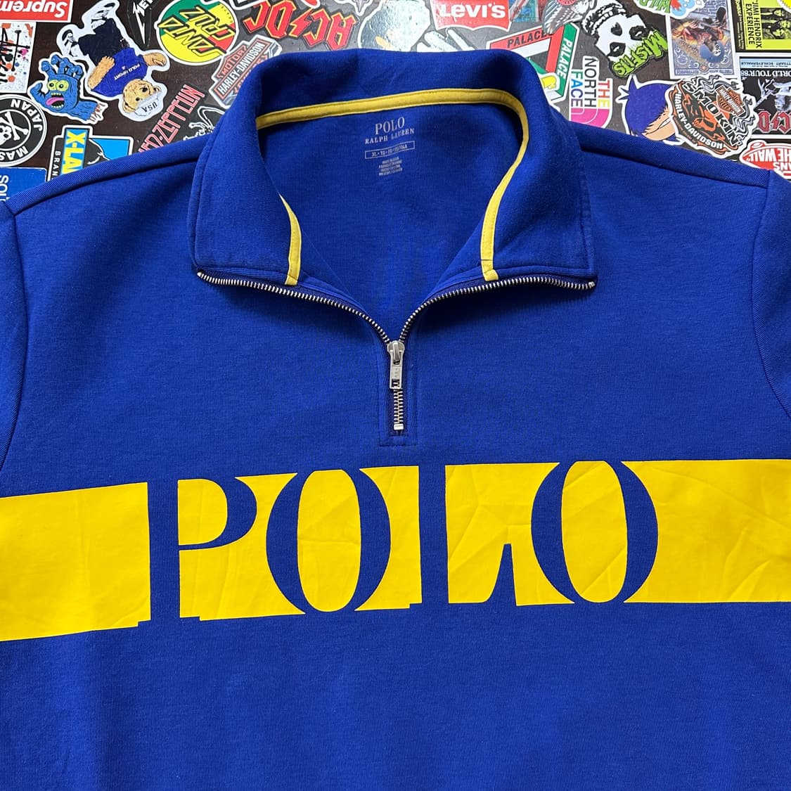 폴로 랄프로렌 하프집업 스웻셔츠 XL 상품이미지3