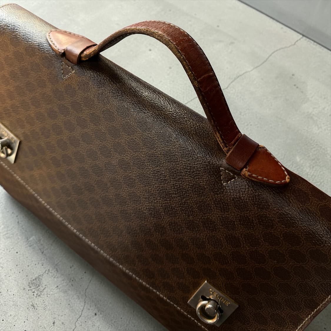 올드 셀린느 마카담 브리프케이스 서류가방 상품이미지3