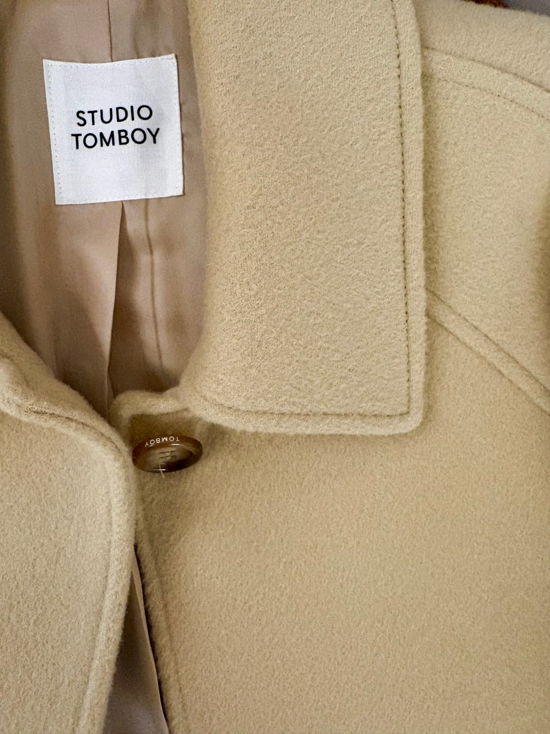 스튜디오톰보이 하프 맥코트 (새상품) 상품이미지7