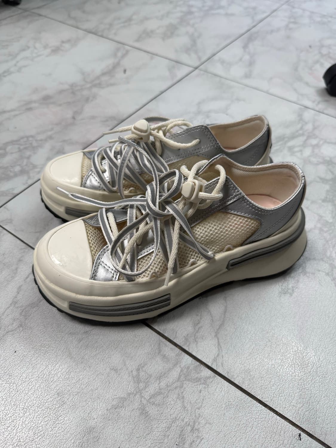 컨버스 런스타 레거시 CX 플랫폼 실버235 상품이미지1