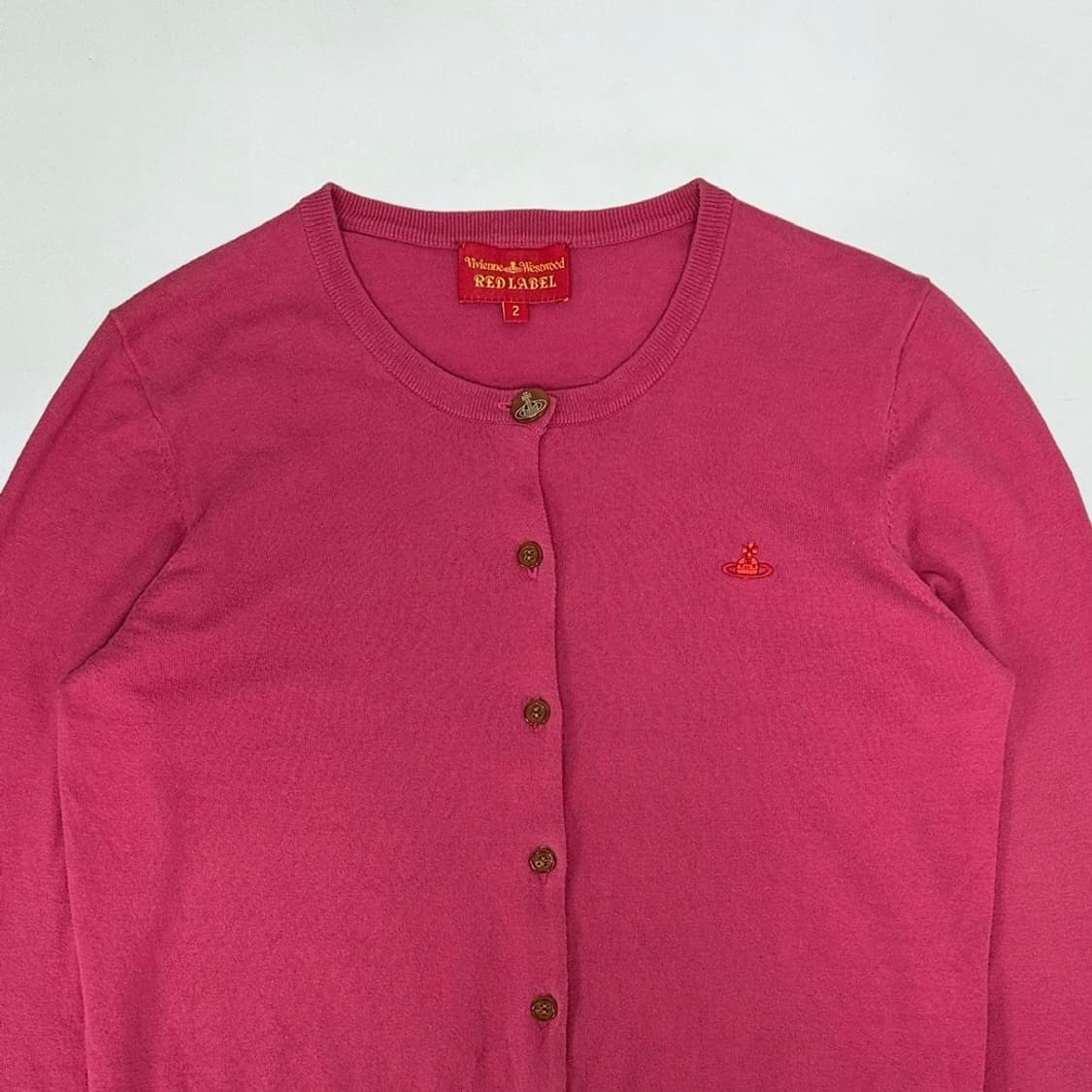 비비안웨스트우드 로고 가디건 상품이미지2