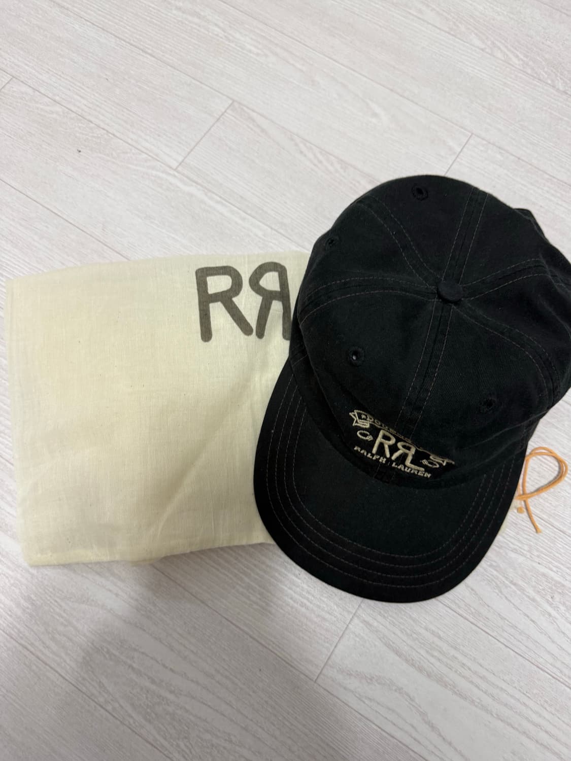 RRL 랜치 로고 트윌 볼캡 상품이미지1