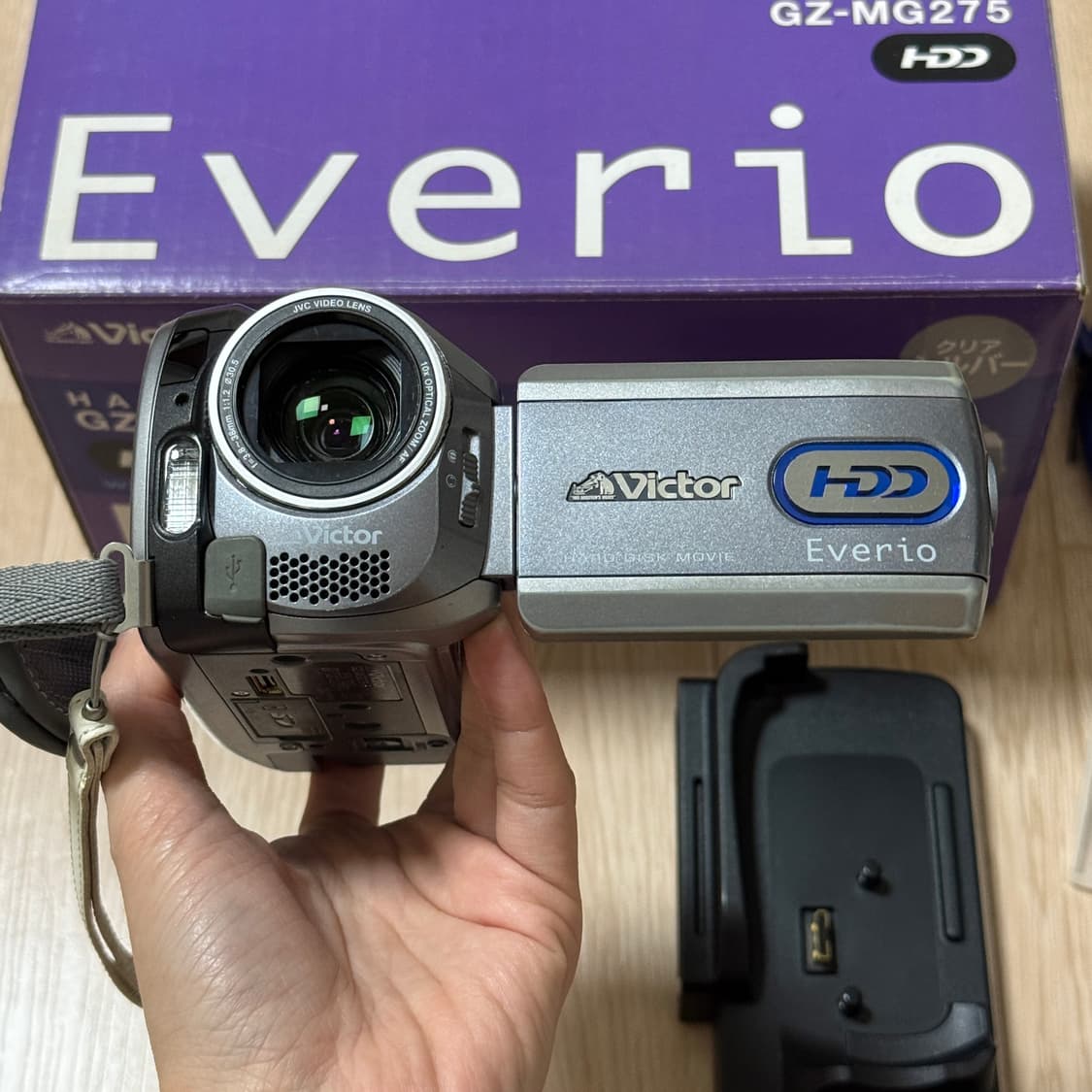 풀박스 JVC GZ-MG275 캠코더 MG255 빅터 Victor 캠코더 상품이미지7