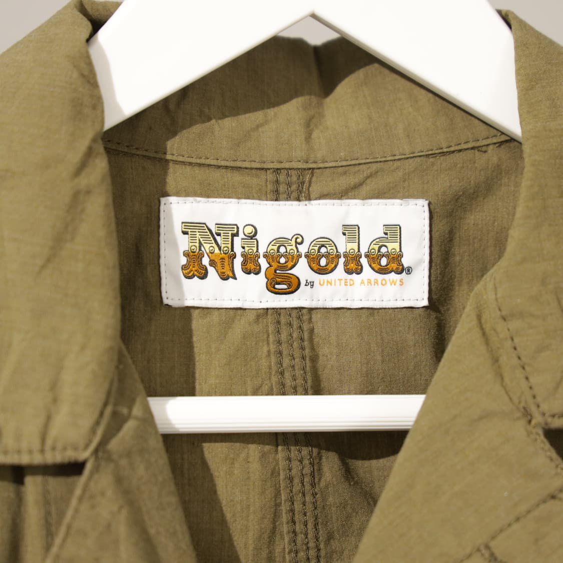 Nigold by united arrows 나일론 싱글 코트 상품이미지4