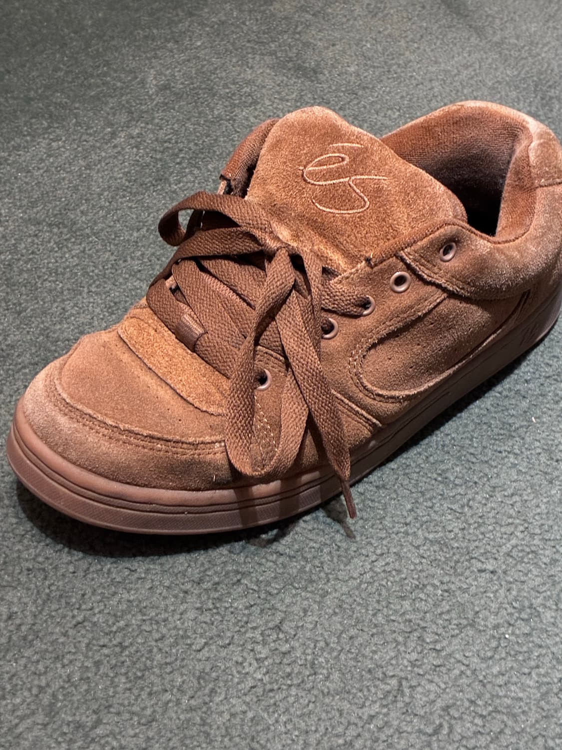 ES Accel OG Skate Shoes Brown 상품이미지4