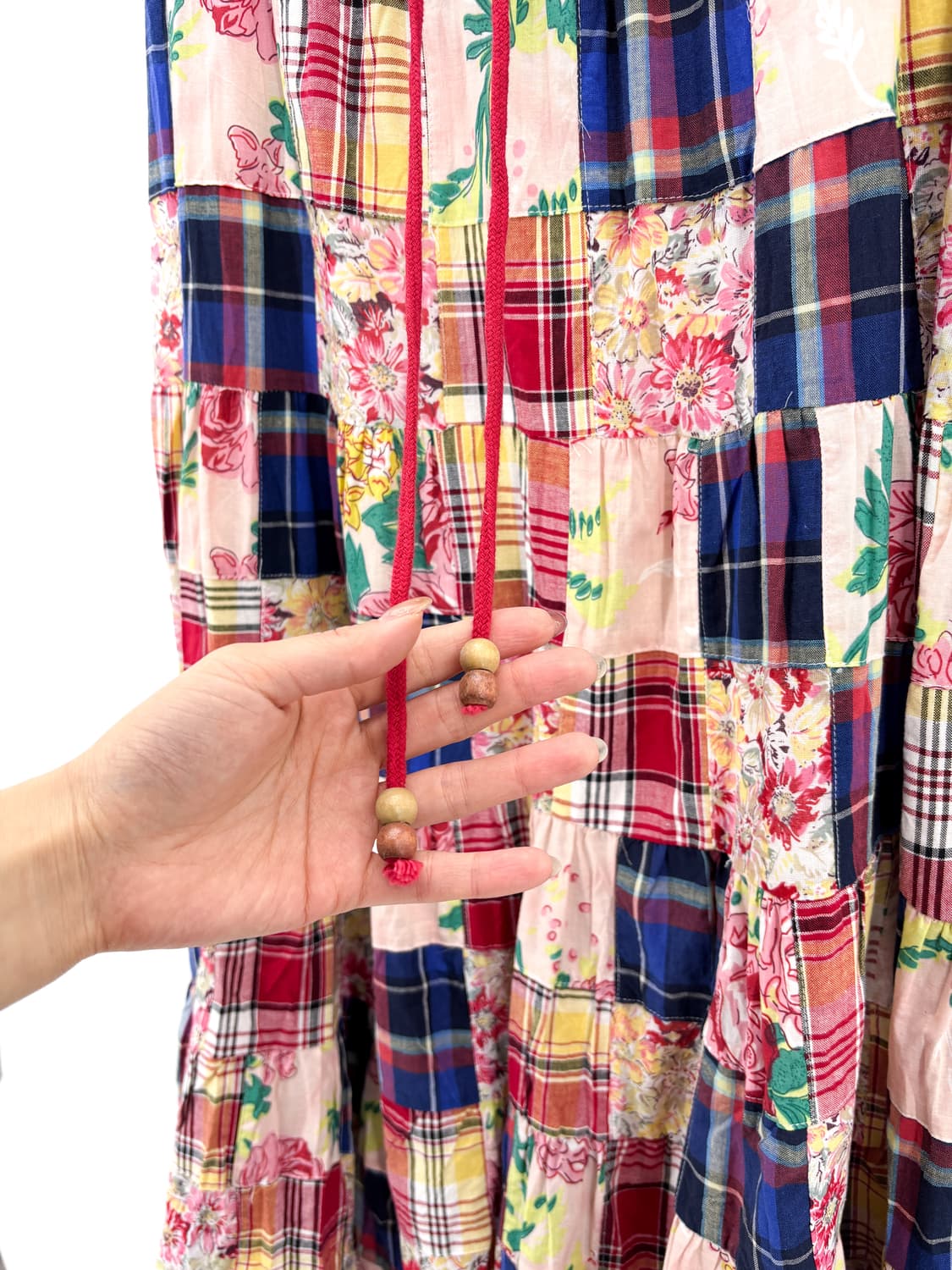 빈티지 패치워크 스커트 상품이미지6