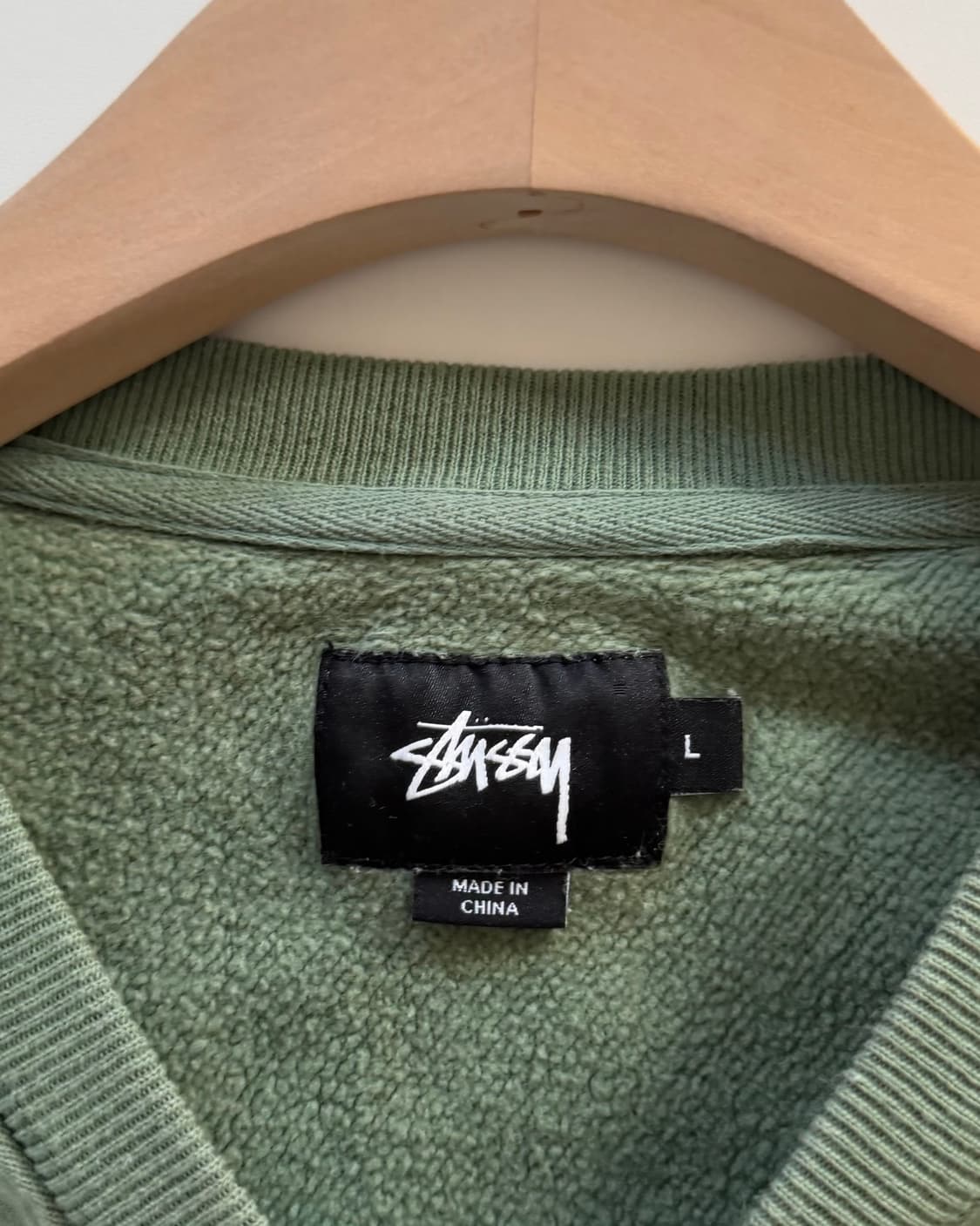 Stussy 스투시 스탁자수로고 맨투맨 상품이미지3