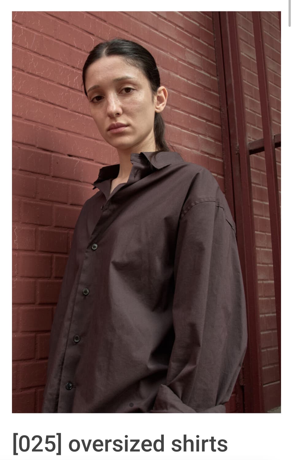 머듈 oversized shirts (1) 상품이미지1