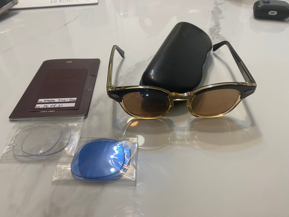 백산안경 윕스투톤 판매합니다. 상품이미지2