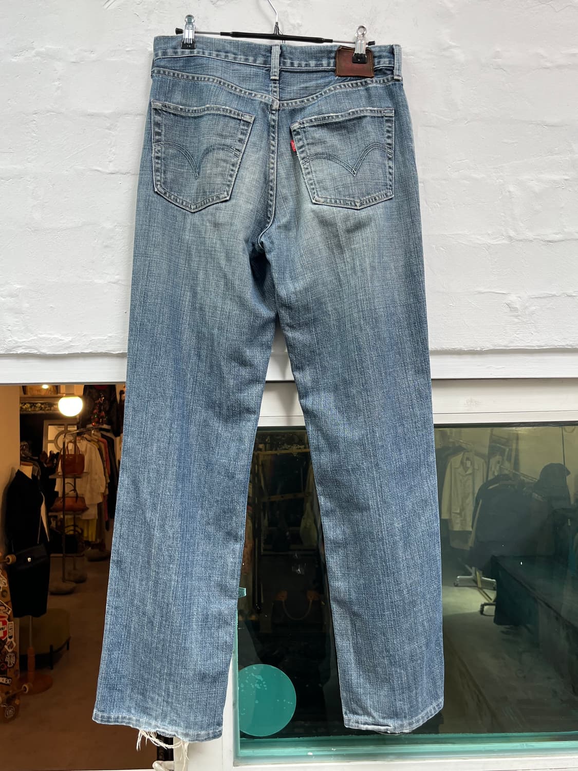 Levis 502 MADE IN JAPAN 스트레이트핏 데님팬츠 W32 상품이미지6