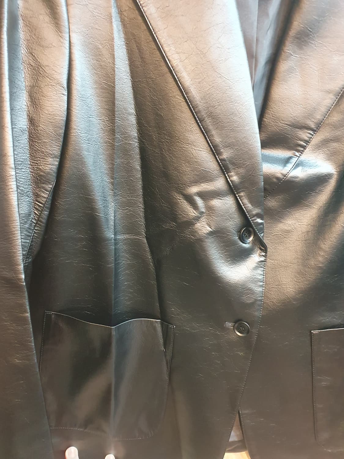 그로브 가죽 자켓 상품이미지3