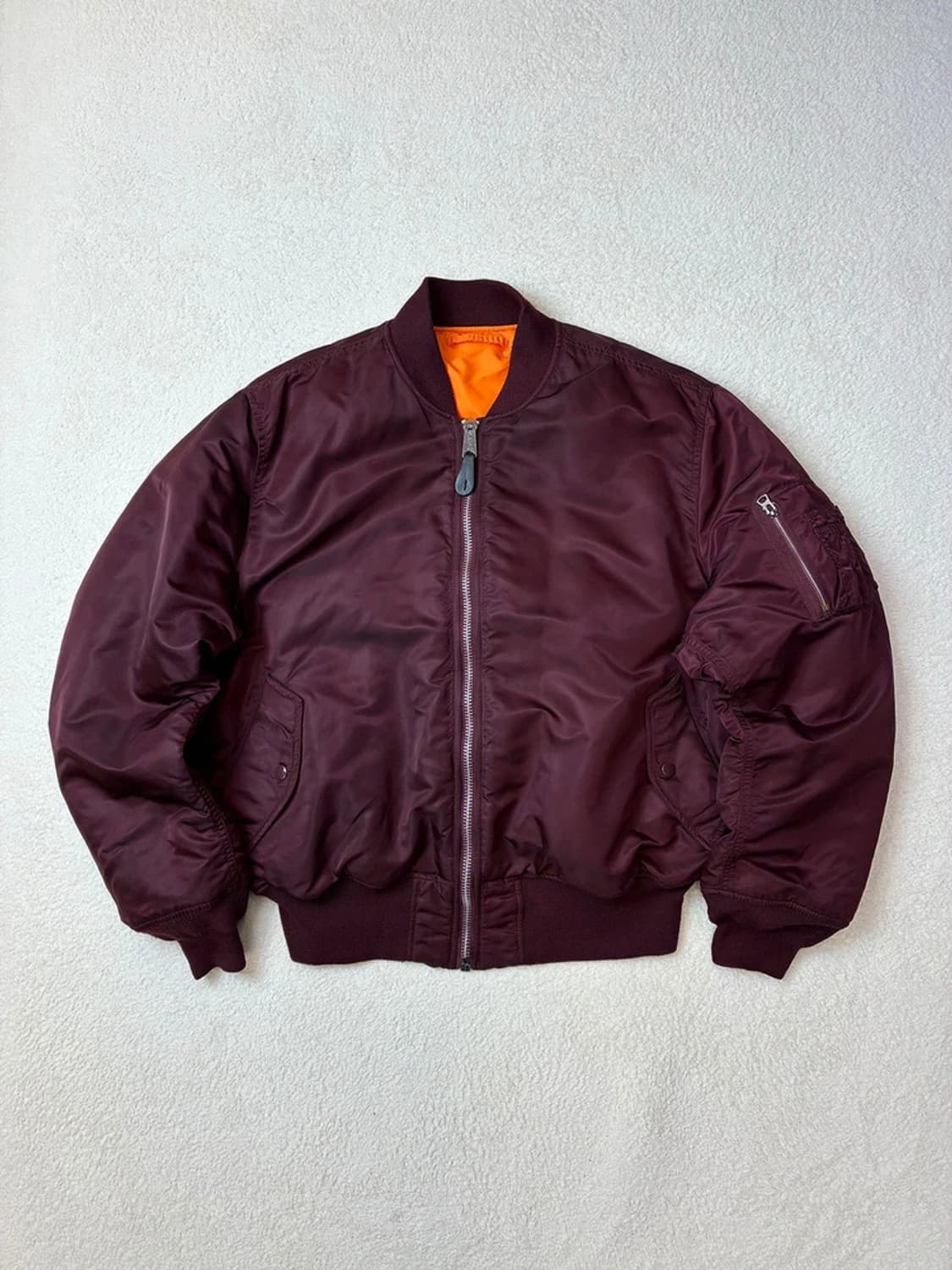 알파인더스트리 MA-1 봄버 플라이트 블루종 자켓 PN5876 상품이미지1