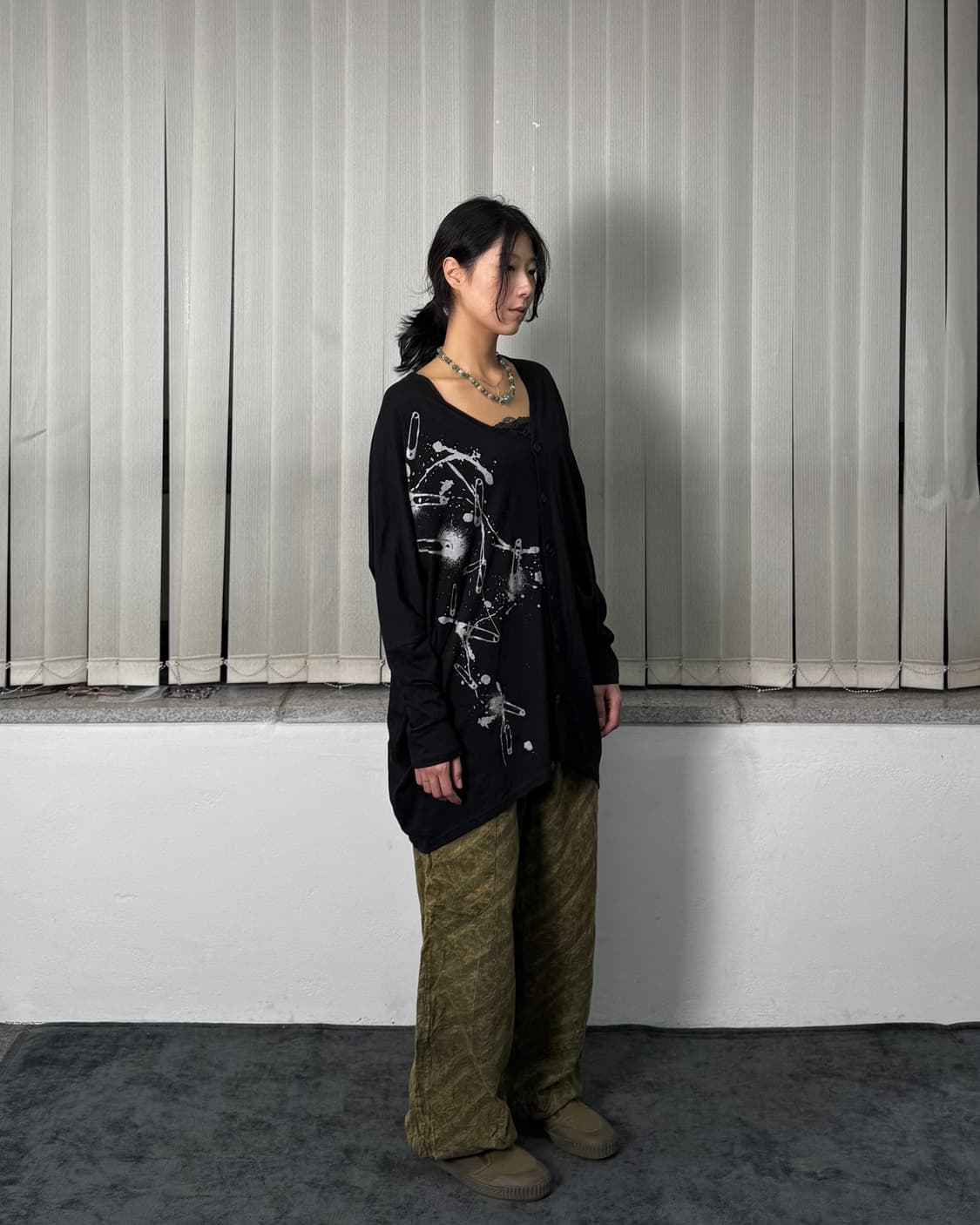 black peace now 가디건 상품이미지5