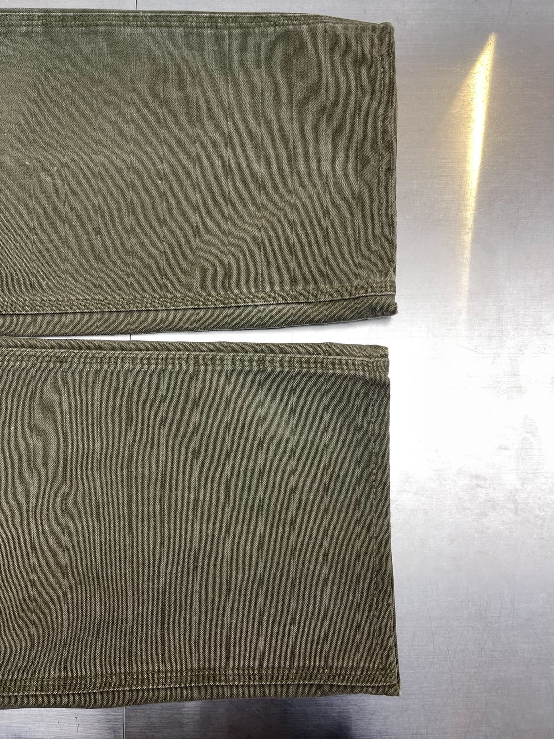 칼하트 B11 모스 캔버스 카펜터 팬츠 상품이미지7