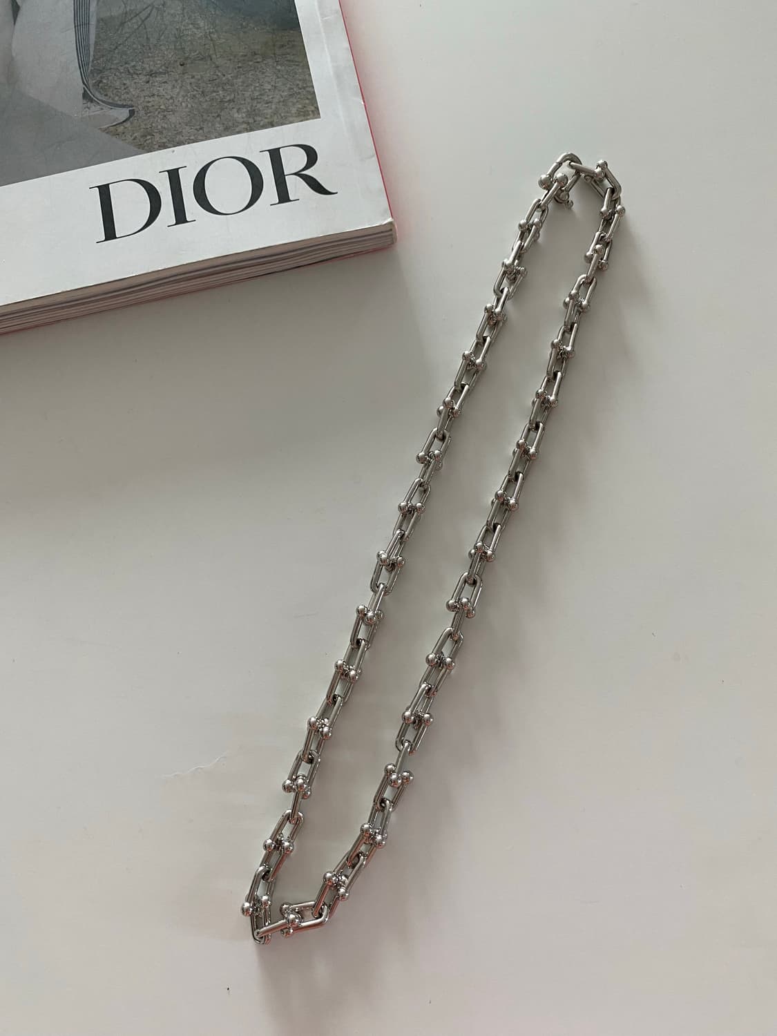 실버톤 링크 체인 목걸이 상품이미지5