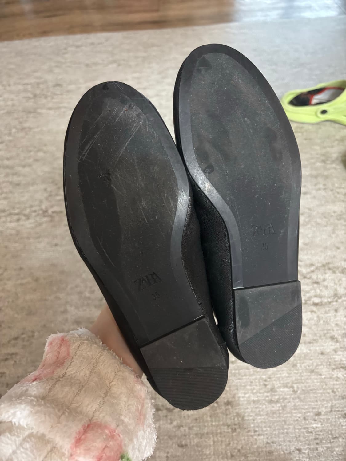 자라 페니 레더 로퍼(블랙)/230 상품이미지4