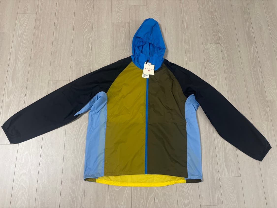 유니클로 X 마르니 컬러블록 포켓터블 파카 상품이미지1