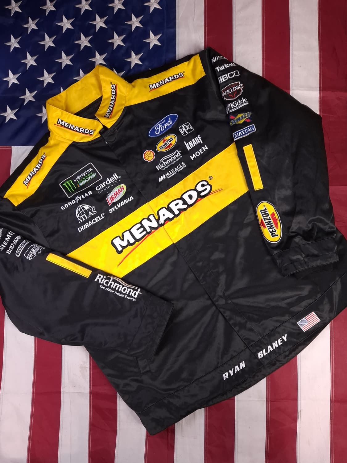 새제품급 팀 펜스키 Team Penske  오피셜 레이싱 자켓 상품이미지1