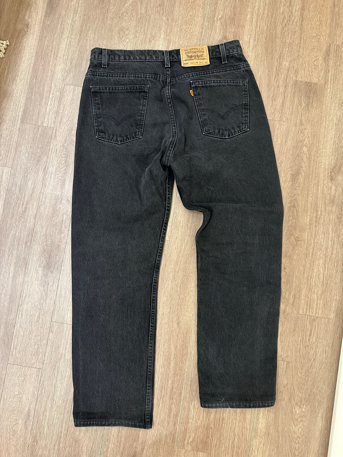 리바이스 505  오렌지탭 빈티지 블랙진 W38 L30 상품이미지2