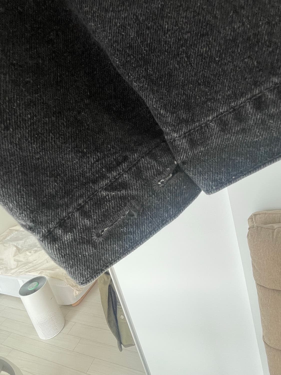 누마레 ee Washed denim vest 상품이미지6