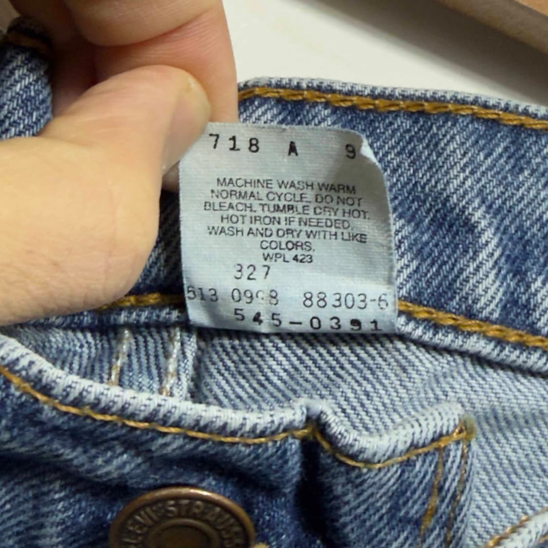 90s 리바이스 545 데님팬츠 W38 L32 상품이미지6